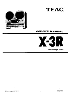 Teac X-3R-Service-Manual 